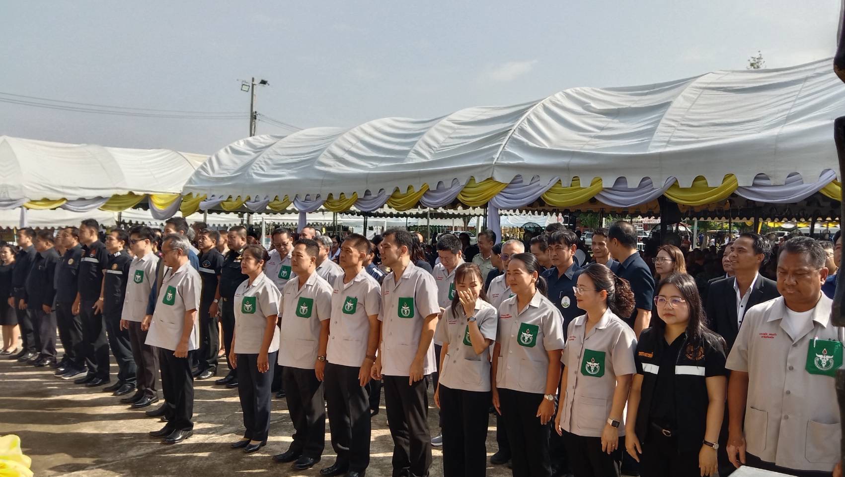 เข้าร่วมโครงการปกป้องเเละเชิดชูสถาบันพระมหากษัตริย์ เเละโครงการหน่วยบำบัดทุกข์ บำรุงสุขสร้างรอยยิ้มให้ประชาชน จังหวัดสระเเก้ว