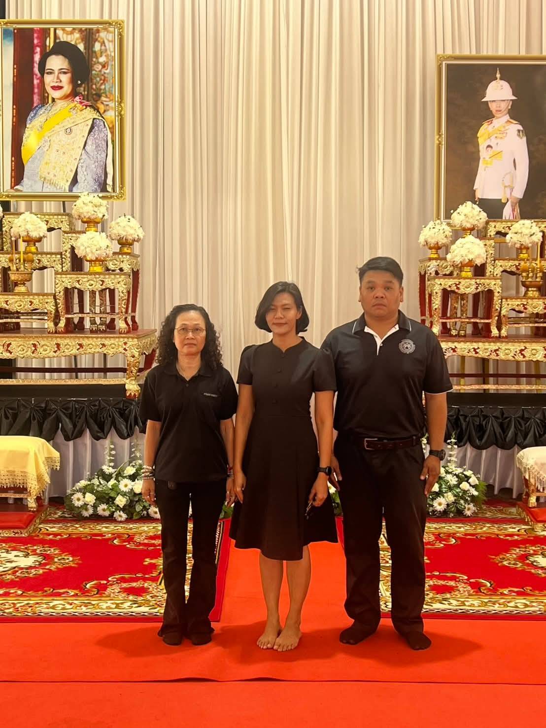 เข้าร่วมพิธีสวดพระพุทธมนต์และเจริญจิตตภาวนา อุทิศถวายพระราชกุศลแด่สมเด็จพระนางเจ้าสิริกิติ์ พระบรมราชินีนาถ พระบรมราชชนนีพันป